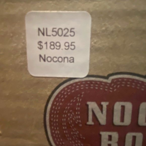 Nocona Tan Rattle Print Women’s 9B - Picture 6 of 7